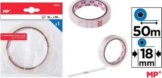 Madrid Papel Σελοτέιπ 18mm x 50m Διάφανο