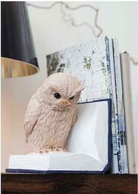 Ceramic Bookend in White Color