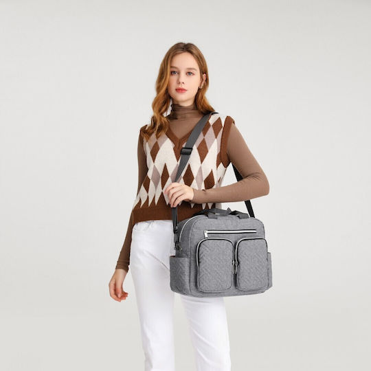 Kono Diaper Handbag Gray 32x12x26cm