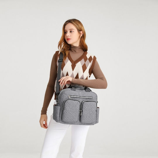 Kono Diaper Handbag Gray 32x12x26cm