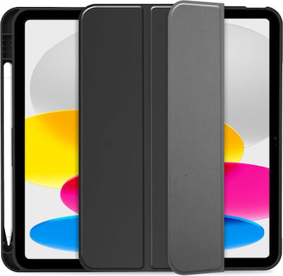 Tech-Protect SC Pen Flip Cover Piele artificială Negru (iPad 2022 10.9'' - iPad 2022 10,9") THP1497