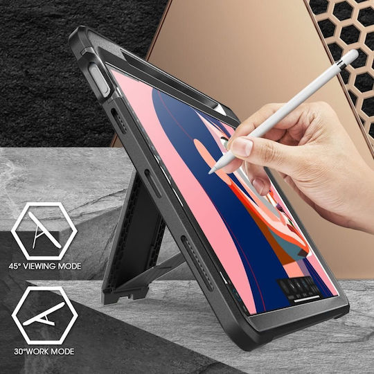 Supcase Unicorn Beetle Pro Back Cover Ανθεκτική Μαύρη (iPad 2022 10.9'')