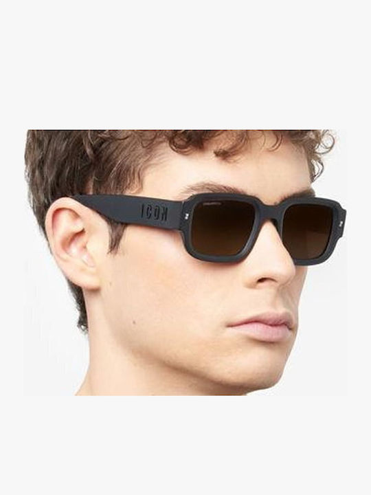 Dsquared2 Icon Γυαλιά Ηλίου με Κοκκάλινο Σκελετό