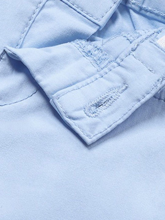 Kids Trousers Chino Fabric Light Blue