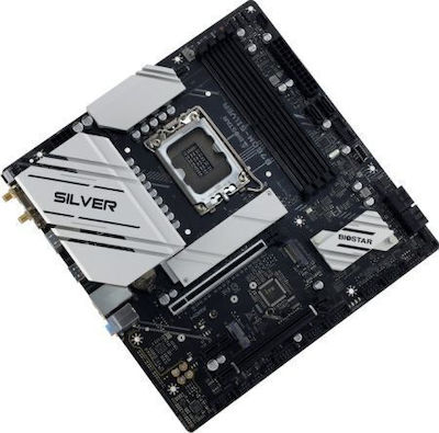 Biostar B760M-Silver Ver. 6.0 Motherboard Micro ATX με Intel 1700 Socket