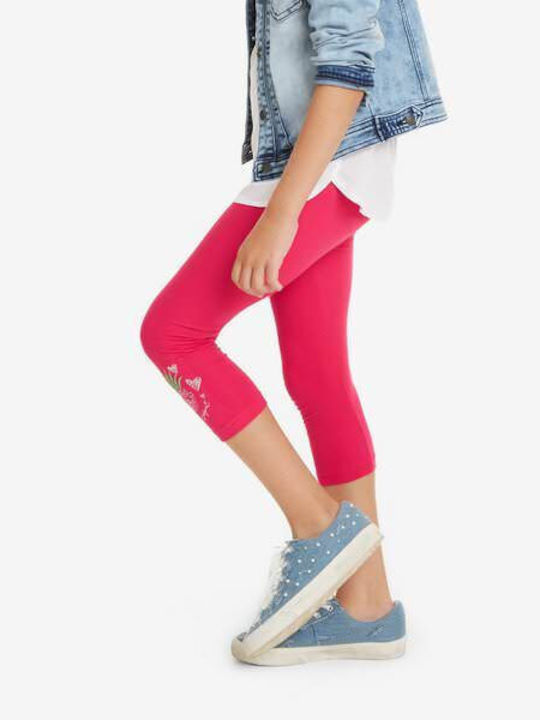 Kids Legging Capri Red Cross