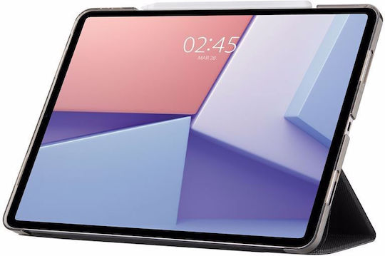 Spigen Liquid Air Folio Flip Cover Ανθεκτική Μαύρη (iPad Pro 2022 11'')