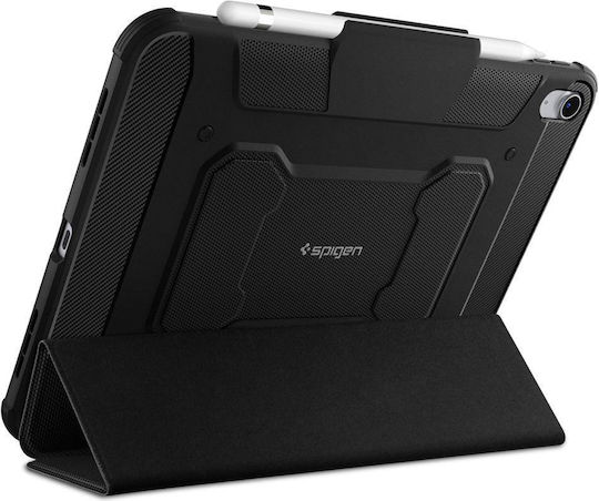 Spigen Rugged Armor Pro Flip Cover Ανθεκτική Μαύρη (iPad 2022 10.9'')