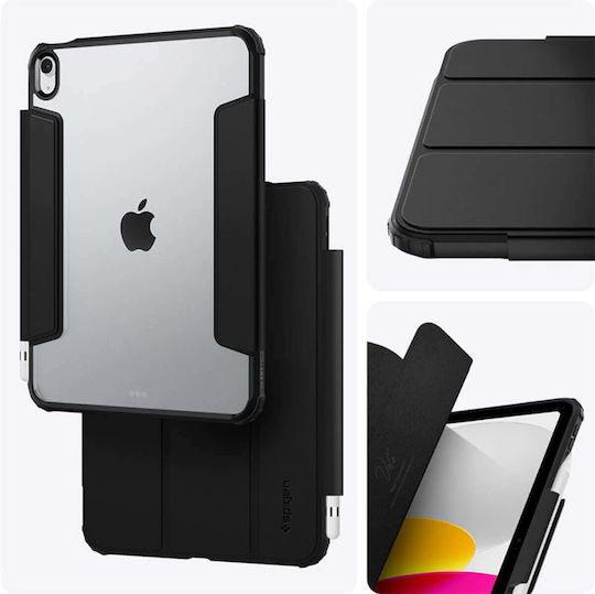 Spigen Ultra Hybrid Pro Flip Cover Black iPad 2022 10.9''