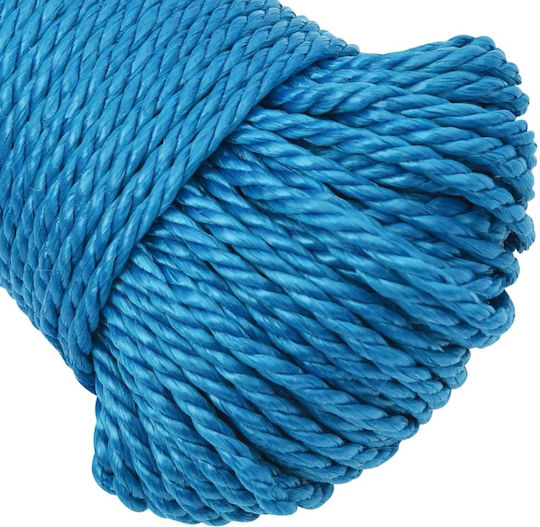 vidaXL Rope with Diameter 3mm and Length 250m Work Rope Blue 3mm 250m made of Polypropylene