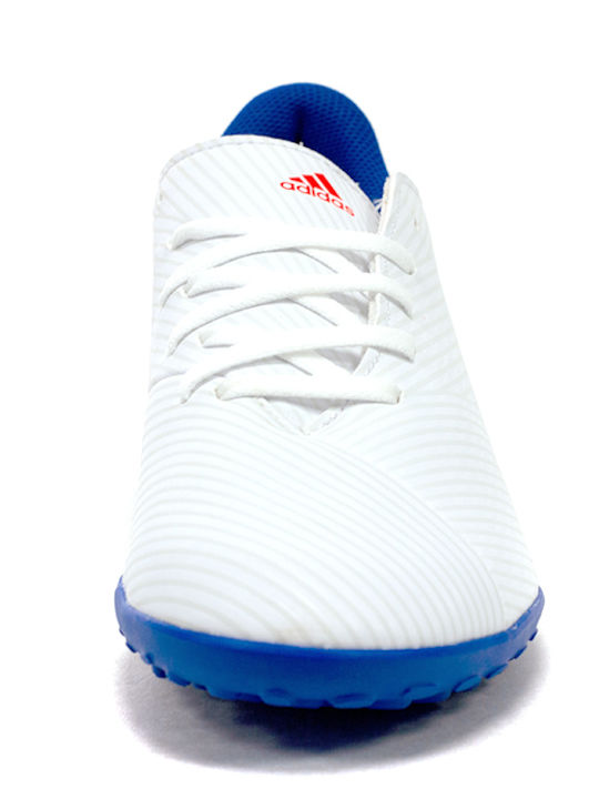 adidas Nemeziz Messi 19.4 TF Low Football Shoes TF with Molded Cleats White