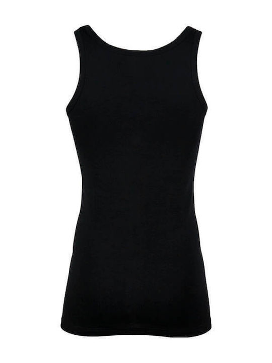 A.A UNDERWEAR Men's Sleeveless Undershirt Black 51P-BL