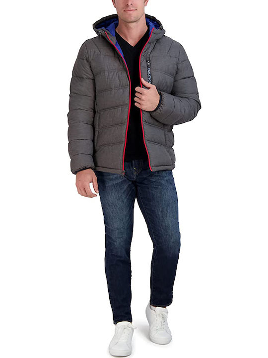 Χειμωνιάτικο Μπουφάν Puffer Γκρι