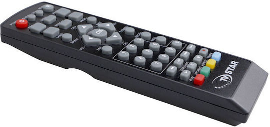 TV Star T3000 Ψηφιακός Δέκτης Mpeg-4 Full HD (1080p) με Λειτουργία PVR (Εγγραφή σε USB) Σύνδεσεις SCART / HDMI / USB