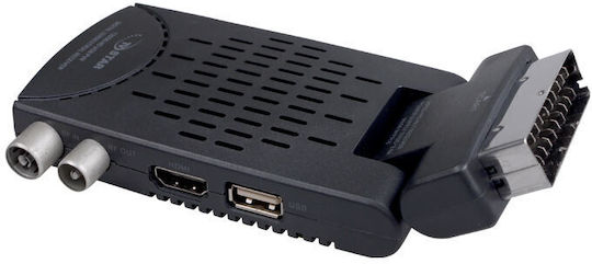 TV Star T3000 Ψηφιακός Δέκτης Mpeg-4 Full HD (1080p) με Λειτουργία PVR (Εγγραφή σε USB) Σύνδεσεις SCART / HDMI / USB
