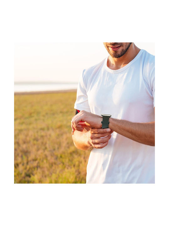 Dux Ducis Strap (Armor Version) Каишка Силикон Зелен (Apple Watch 38/40/41/42mm)