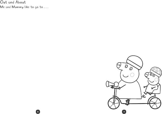 Daddy and me, Sticker Colouring Book
