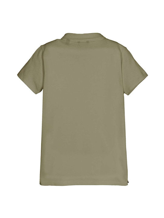 Guess Kids' Polo Short Sleeve Khaki