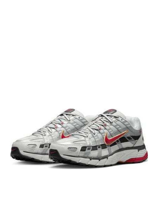 P-6000 Sneakers White / Metallic Gold / Varsity Red / Metallic Silver / Black