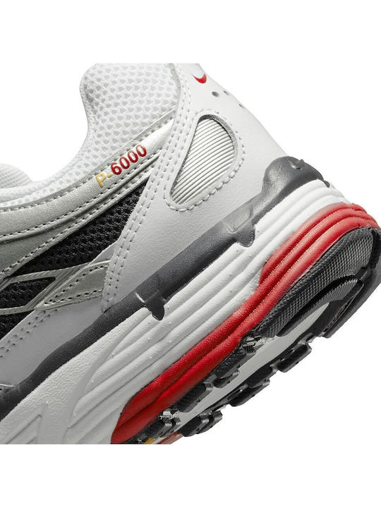 P-6000 Sneakers White / Metallic Gold / Varsity Red / Metallic Silver / Black