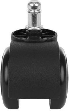 Malatec Caster for Office Chair Plastic 5 Pieces Black