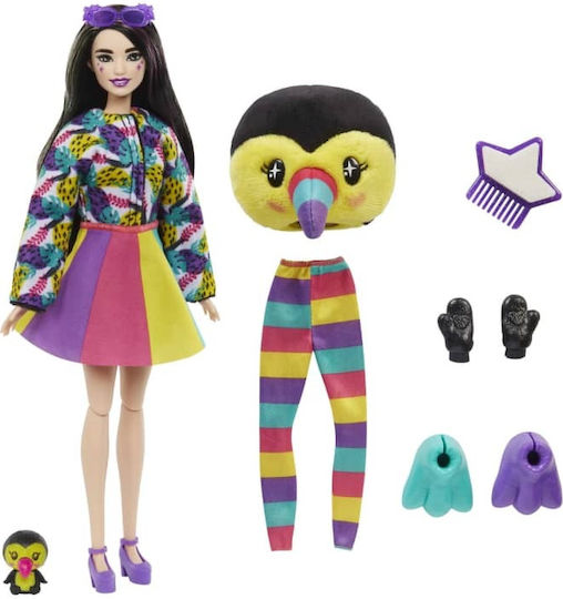 Barbie Toucan Doll Cutie Reveal for 3+ years+ Years 30.3cm