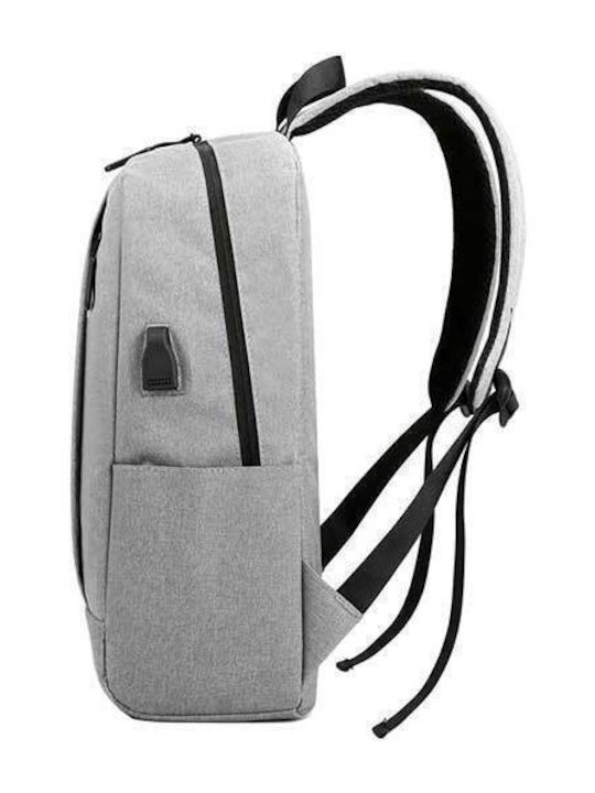 Convie Convie BLH-1335 Τσάντα Πλάτης για Laptop 15.6" με Θύρα USB σε Γκρι χρώμα