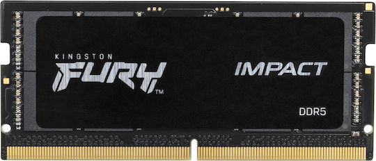 Kingston Fury Impact DDR5 32GB RAM με 2x16GB Modules και Ταχύτητα 5600 για Laptop
