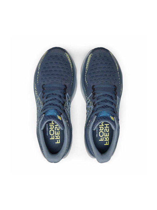 Fresh Foam X 1080v12 Männliche Sportschuhe Laufen Vintage Indigo