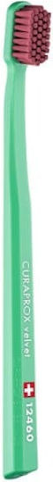 Curaprox CS 12460 Velvet Toothbrush Ultra Soft Green - Bordeaux