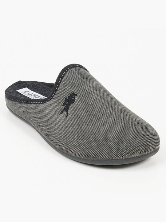 Comfy Anatomic Men's Slipper Gray