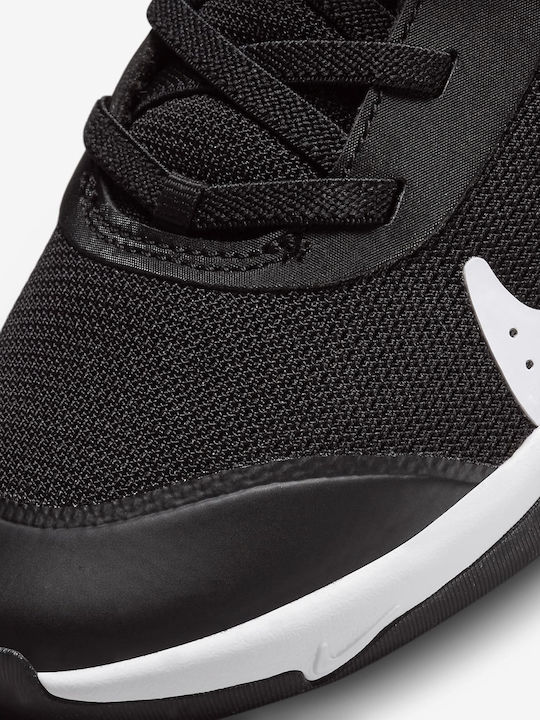 Omni Multi Court Αθλητικά Παιδικά Παπούτσια Running με Σκρατς Black / White