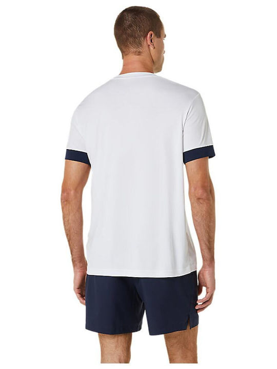 ASICS Court 2041A255-102 Men's White Tennis Blouse