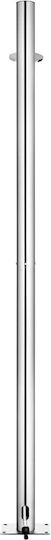 vidaXL Pool Shower with Length 62cm Silver