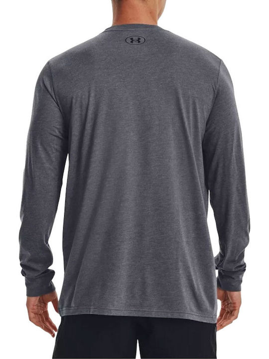 Long Sleeve Blouse Gray