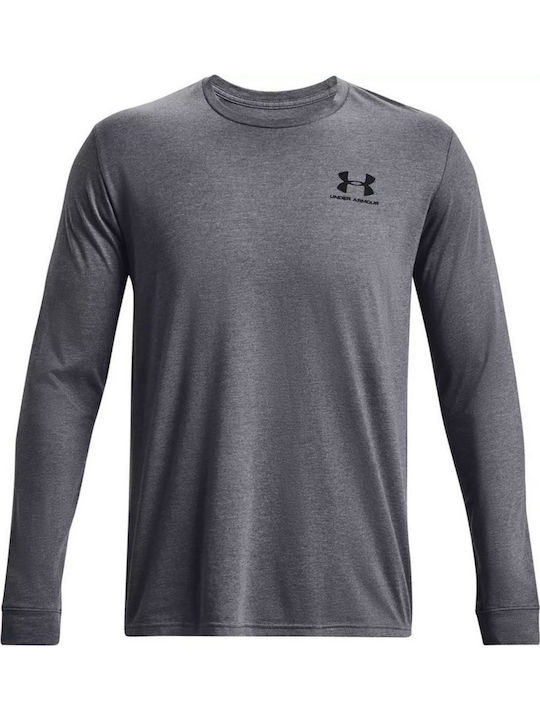 Long Sleeve Blouse Gray