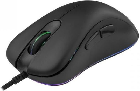 White Shark Sagramore RGB Gaming Gaming Maus 7000 DPI Schwarz