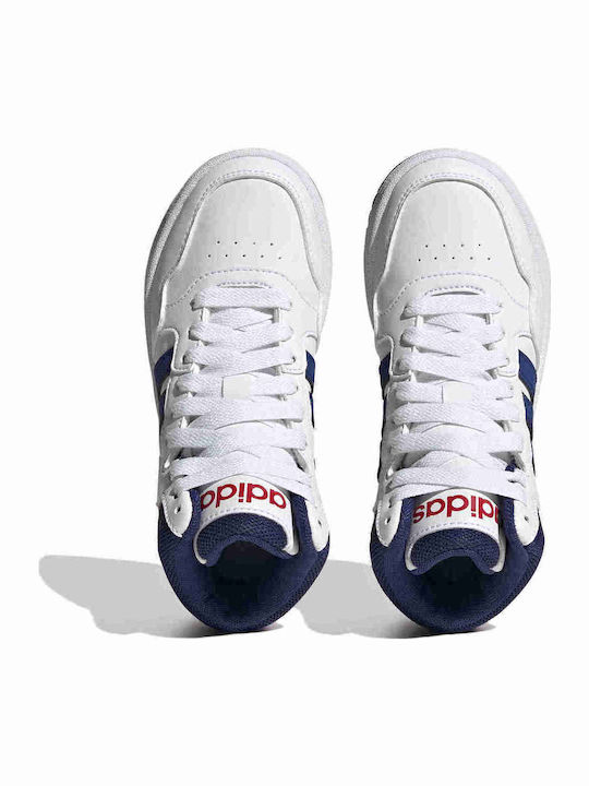 Hoops Mid Kinder Sneakers Hoch Weiß