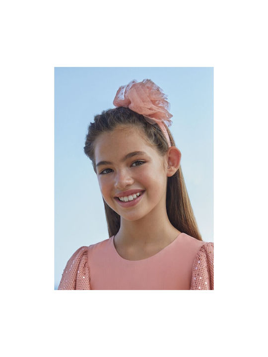 Abel & Lula Pink Kids Headband with Flower