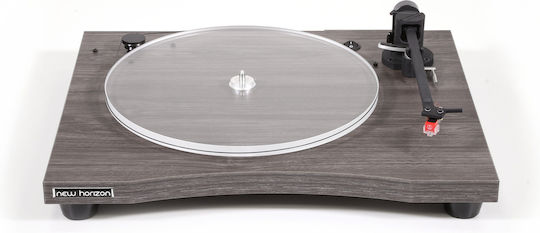 New Horizon 129 NH129 Πικάπ με Belt Drive Dark Wood
