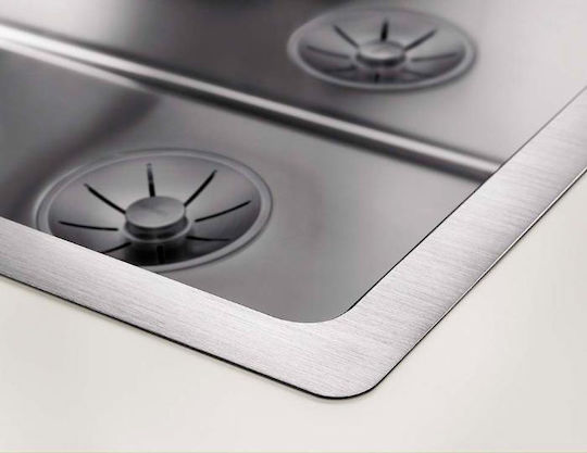 Blanco Solis 500-IF/A 526124 Drop-In Sink Inox Brushed W54xD50cm Silver