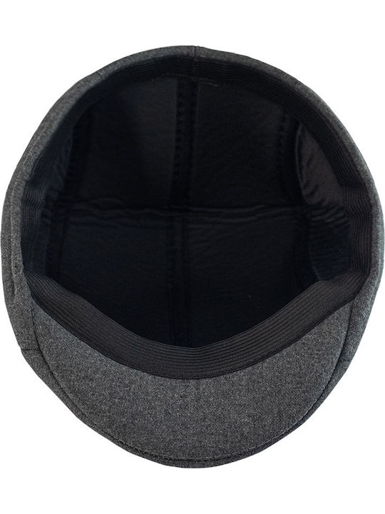 Brims and Trims Men's Flat Cap Gray