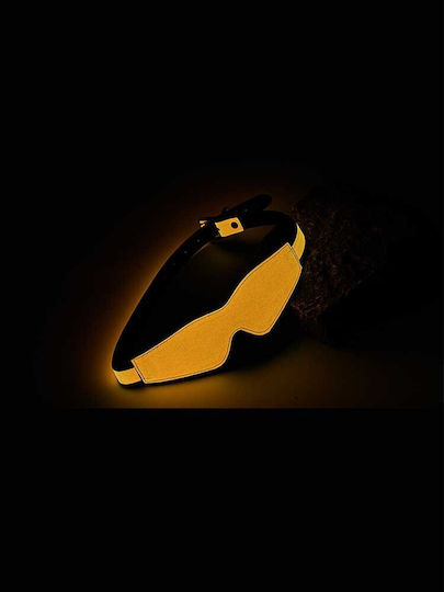Dream Toys Radiant Glow In The Dark Eye Mask BDSM Μάσκα Orange