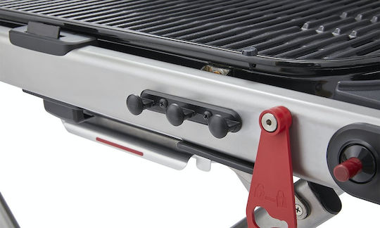 Weber Traveler Stealth Edition Tragbar Gasgrill Rost 63.5cmx34.3cmcm mit 1 cm 3.8kW