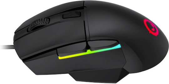 Lorgar Jetter 357 RGB Gaming Gaming Maus 8000 DPI Schwarz