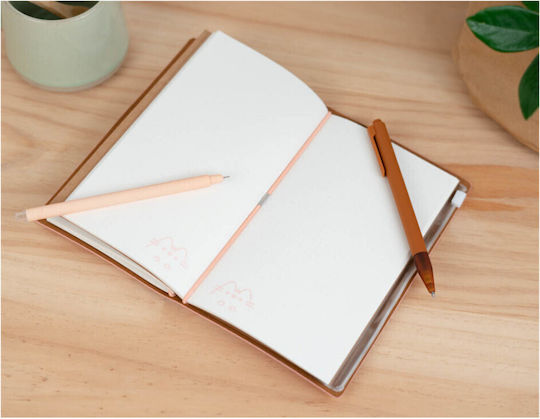 Grupo Erik Pusheen Cat Bloc Notes B6 cu Elastic Roz