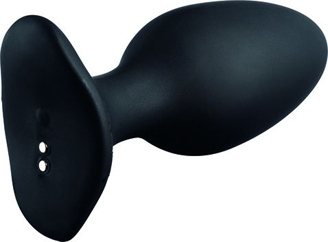 Lovense Hush 2 Anal Plug mit kabelloser Funktion und Vibration Schwarz 4.7cm