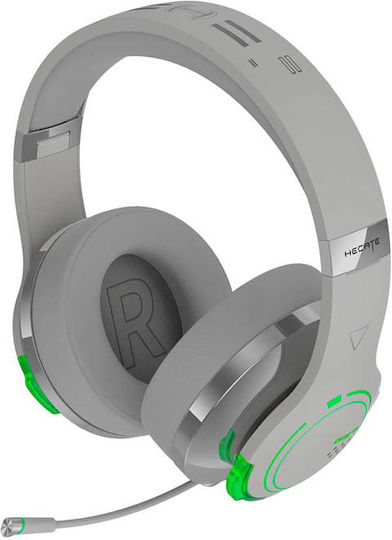 Edifier Hecate G5BT Fără fir Over Ear Gaming Headset cu conexiune 3,5mm / Bluetooth Gri