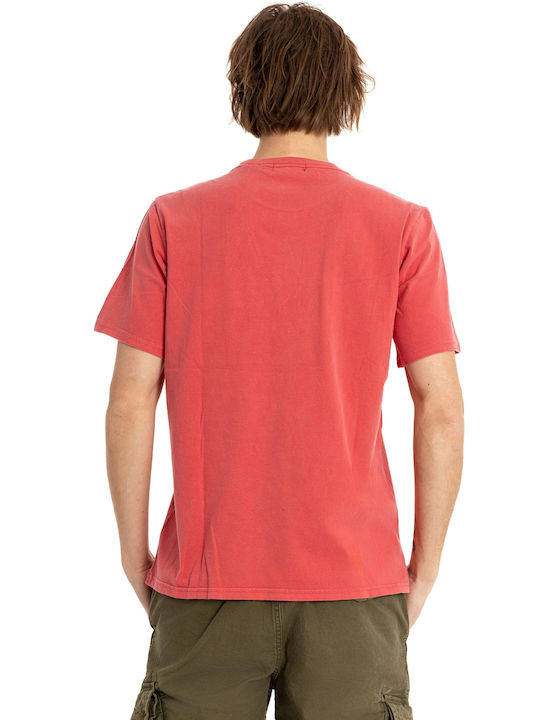 Superdry Herren T-Shirt Kurzarm Rot