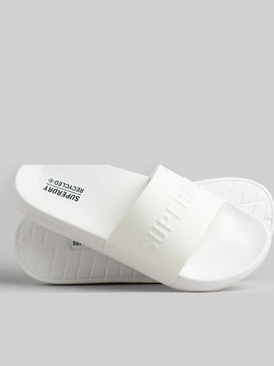 Core Logo Vegan Women's Slides White
